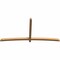 Ekena Millwork Bellingham Timber Gable Bracket, Western Red Cedar, 108"W x 54"H x 3 1/2"D x 3 1/2"F, 12/12 Pitch GBW108X54X0404BEL00SWR - alternate 2